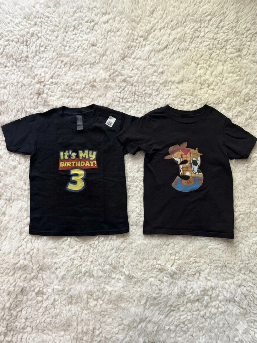 NWT Toy Story 3rd Birthday Boy Shirt Bundle Set Size 4T